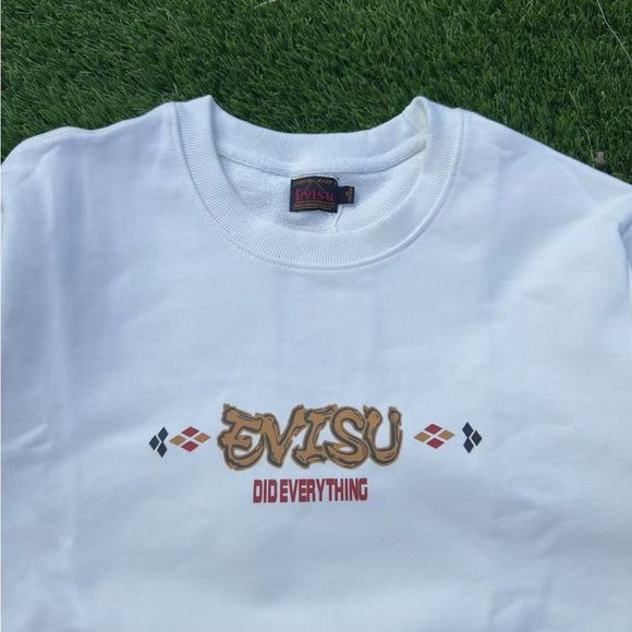 Evisu Men's Woven Sweatshirt - Picture 3 of 8